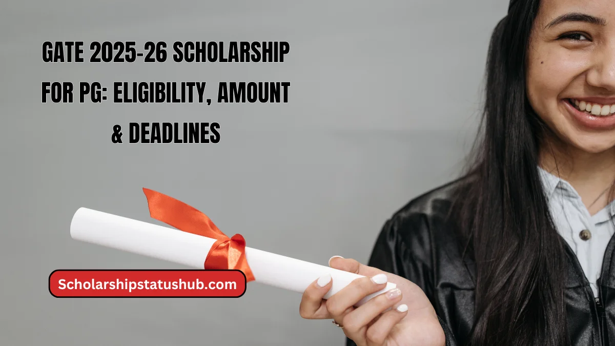 GATE 2025-26 Scholarship for PG