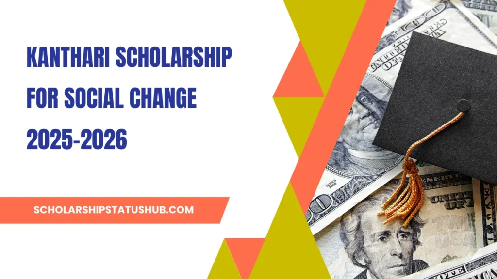 Kanthari Scholarship for Social Change 2025-2026